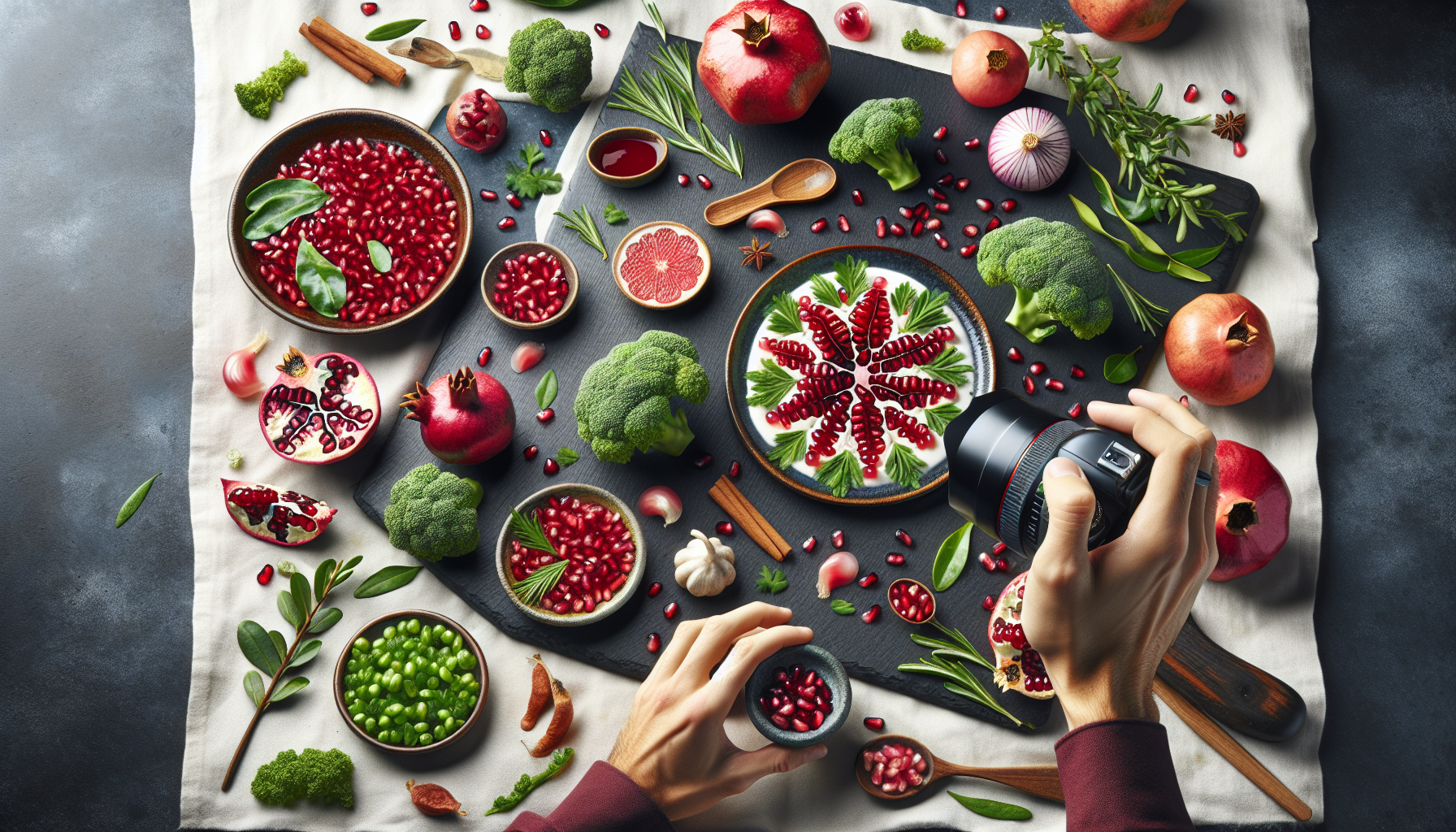 Exploring Organic Pomegranate Seeds in Savory Dishes