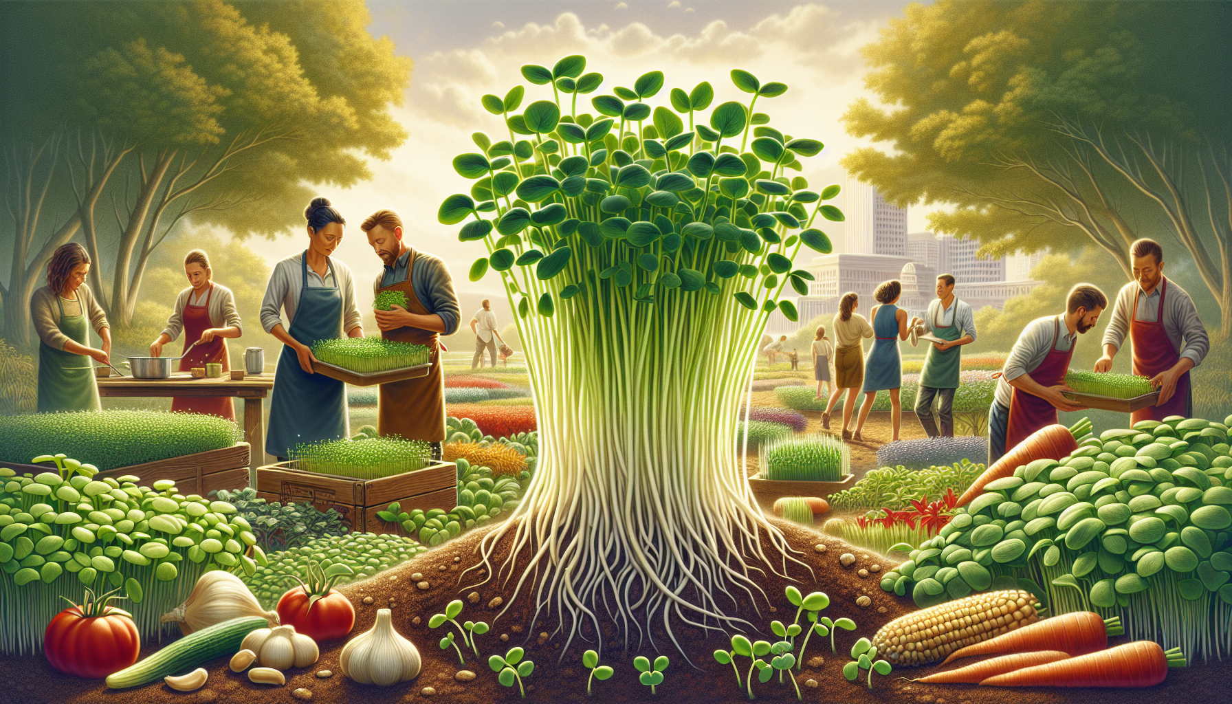 Exploring Microgreens as Nutrient-Dense Food Boosters