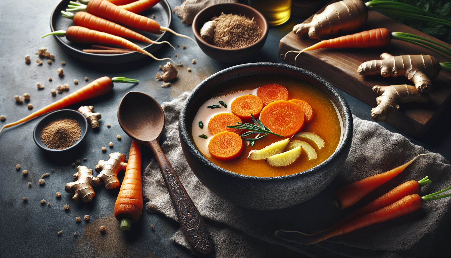 Exploring Organic Ginger Carrot Soup Blend