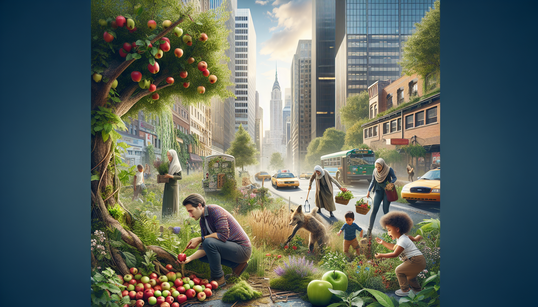 Foraged Foods for Urban Organic Diets