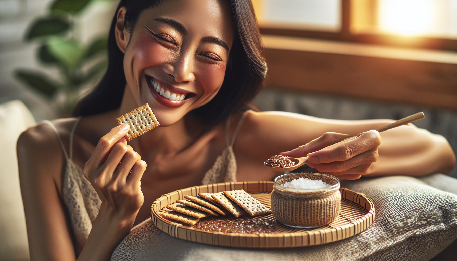 Exploring Organic Flaxseed Crackers With Sea Salt