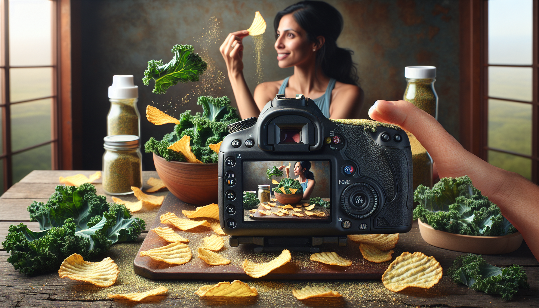 Organic Kale Chips With Nutritional Yeast: A Healthy Snack Revolution