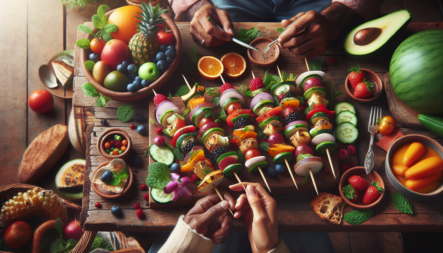 Organic Lunch Skewers With Seasonal Picks: A Fresh and Flavorful Guide