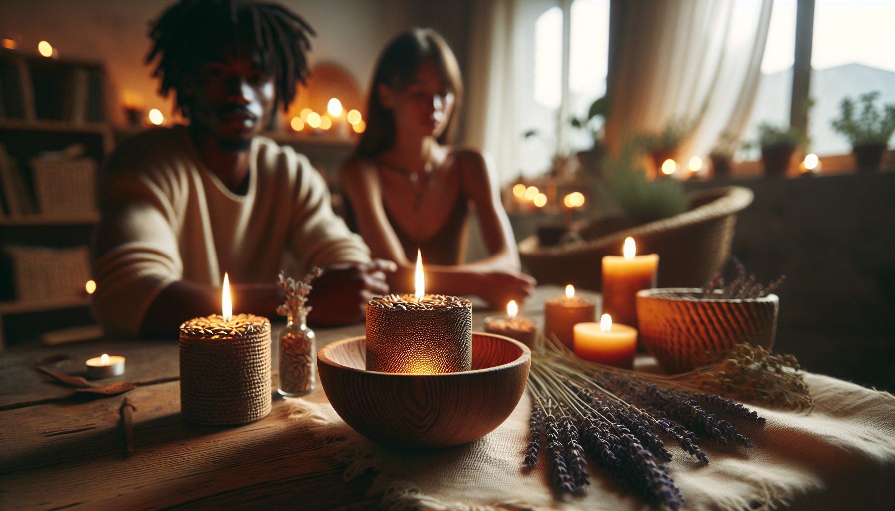 Exploring Organic Seed-Based Candles for Ambiance