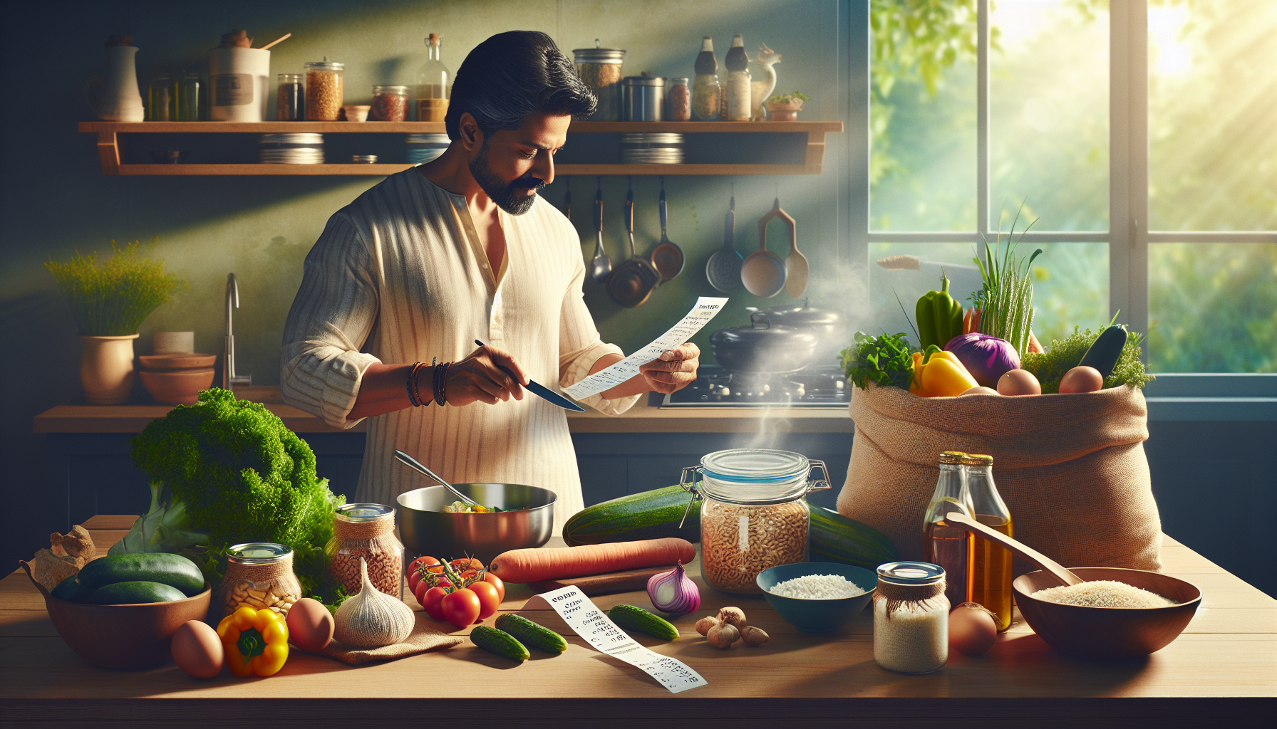 Organic Cooking for One on a Budget