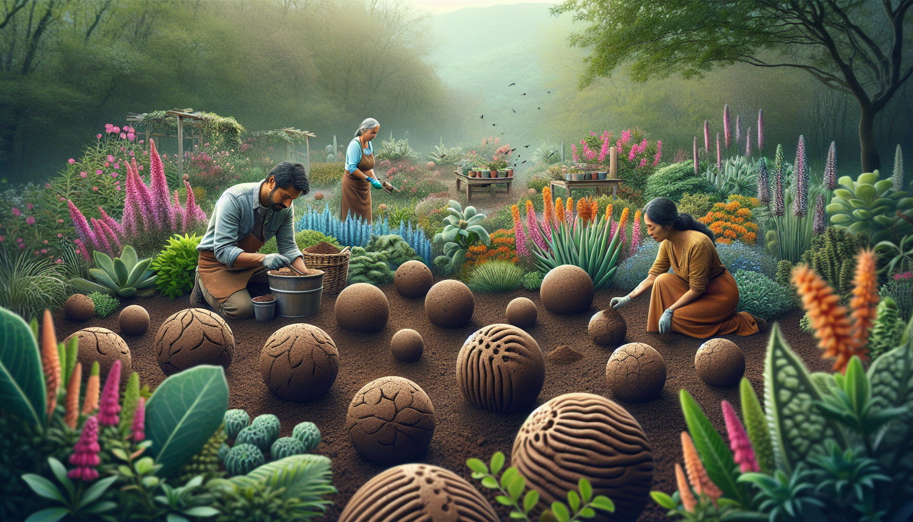 Organic Gardening With Native Seed Bombs: A Green Revolution in Your Backyard