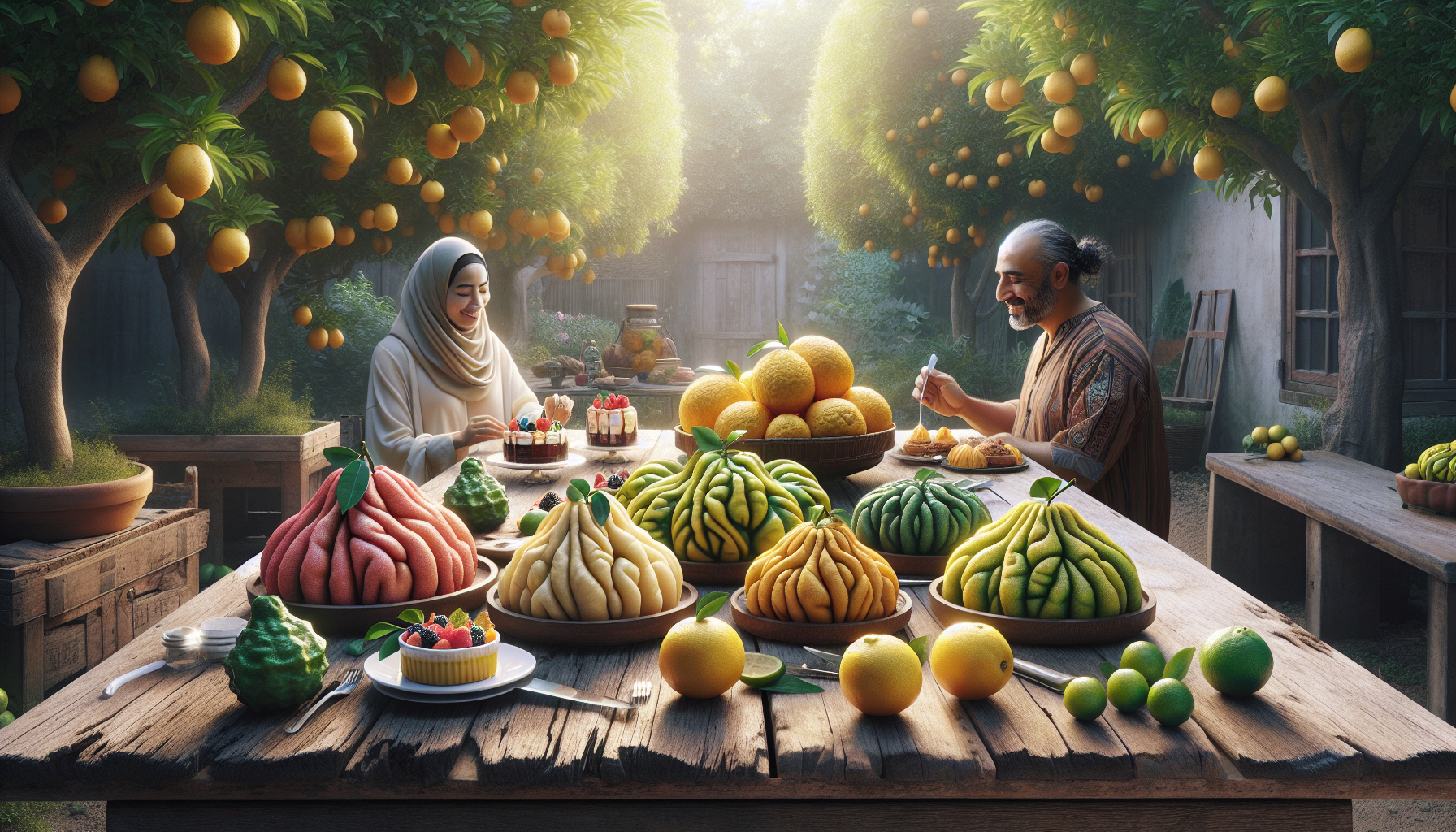 Unusual Citrus Fruits for Organic Desserts